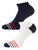 Calvin Klein W Andrus Tech Socks (2 Pairs) - Navy/White