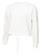 Calvin Klein W Chill Cropped Crew Sweatshirt - White