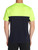 DKNY Sport Greenwood Colour Block Pique T-Shirt - Navy/Acid Lime