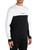 DKNY Sport NYC Colour Block Sweatshirt - Black/White