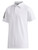 adidas JR Boy's 3-Stripes Polo Shirt - White