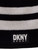 DKNY Sport Rubber Badge Beanie - Black/White