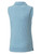 Puma JR Girls Heather Sleeveless Golf Polo - Dusty Aqua