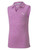 Puma JR Girls Heather Sleeveless Golf Polo - Mauve Pop