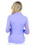 IBKUL Adjustable Long Sleeve Zip Polo - Lavender