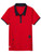 adidas JR Girls Printed Polo - Red
