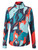 Ping Women's Lois Printed Long Sleeve Polo - Navy Multi