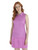 Calvin Klein Women's Crackle Sleeveless Polo - Orchid/White