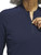 adidas Women's Quarter-Zip Long Sleeve Golf Polo Shirt - Collegiate Navy