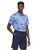 adidas Allover-Print Polo Shirt - Blue Fusion/Lucid Blue/Grey Four