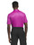 adidas Ultimate365 Allover Print Golf Polo Shirt - Lucid Fuchsia