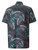 Puma CLOUDSPUN Palm Leaf Golf Polo - Puma Black/Green Lagoon