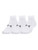 Under Armour Core Low Cut 3-Pack Socks - White