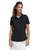 adidas Women's Ultimate365 Solid Polo Shirt - Black