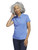 adidas Women's HEAT.RDY Golf Polo Shirt - Blue Fusion