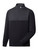 FootJoy Jersey 1/2 Zip Pullover (Athletic Fit) - Black