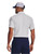 Under Armour Playoff 3.0 Stripe Polo - White/Halo Grey