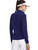 Under Armour Women's Playoff 1/4 Zip - Sonar Blue/Metallic Silver