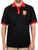 Bush Chook Shield Polo - Black