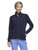 adidas Women's Textured Full-Zip Jacket - Collegiate Navy