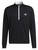 adidas Quarter-Zip Pullover - Black/White