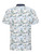 Original Penguin Beach Club Print Golf Polo - Bright White