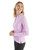 Calvin Klein Women's Blair Long Sleeve Polo - Lilac