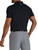 FootJoy Lisle Paisey Print Golf Shirt (Athletic Fit) - Black/Charcoal