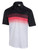 Greg Norman Placement Stripe Polo - Black