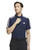 adidas HEAT.RDY 3-Stripe Short Sleeve Polo Shirt - Collegiate Navy