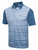 Greg Norman ML75 Ombre Print Polo - Blue Dusk/Lt Blue Dusk