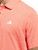 adidas Drive Heather Polo Shirt - Bright Red Melange