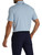 FootJoy Spot Print Lisle Golf Shirt (Athletic Fit) - Mist/Sapphire