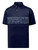 FootJoy Tropical Chestband Lisle Golf Shirt (Athletic Fit) - Navy