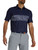 FootJoy Tropical Chestband Lisle Golf Shirt (Athletic Fit) - Navy