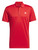 adidas Core Performance PrimeGreen Polo Shirt - Collegiate Red