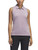 adidas Womens Ultimate365 Solid Sleeveless Polo - Preloved Fig