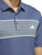 adidas Core Chest Stripe Polo Shirt - Preloved Ink