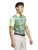 adidas Mens Core Print Polo Shirt - Green Spark
