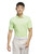 adidas Two-Color Stripe Polo Shirt - Green Spark/Crystal Jade