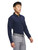 adidas Core Long Sleeve Polo Shirt - Collegiate Navy