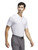 adidas Ultimate365 Ottoman Stripe Polo Shirt - White/Grey Two