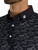 FootJoy Wave Print Lisle Golf Shirt - Black