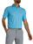 FootJoy Textured Print Golf Shirt (Athletic Fit) - Pool