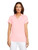 Puma Women's CLOUDSPUN Coast Golf Polo - Koral Ice Heather