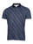 Calvin Klein Print Polo - Evening Blue/Blue