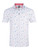 FootJoy Clam Bake Print Lisle Golf Shirt (Athletic Fit) - White