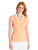 Calvin Klein Women's Delaware Sleeveless Polo - Peach Cobbler