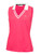 Calvin Klein Women's Delaware Sleeveless Polo - Berry Pink