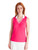 Calvin Klein Women's Delaware Sleeveless Polo - Berry Pink